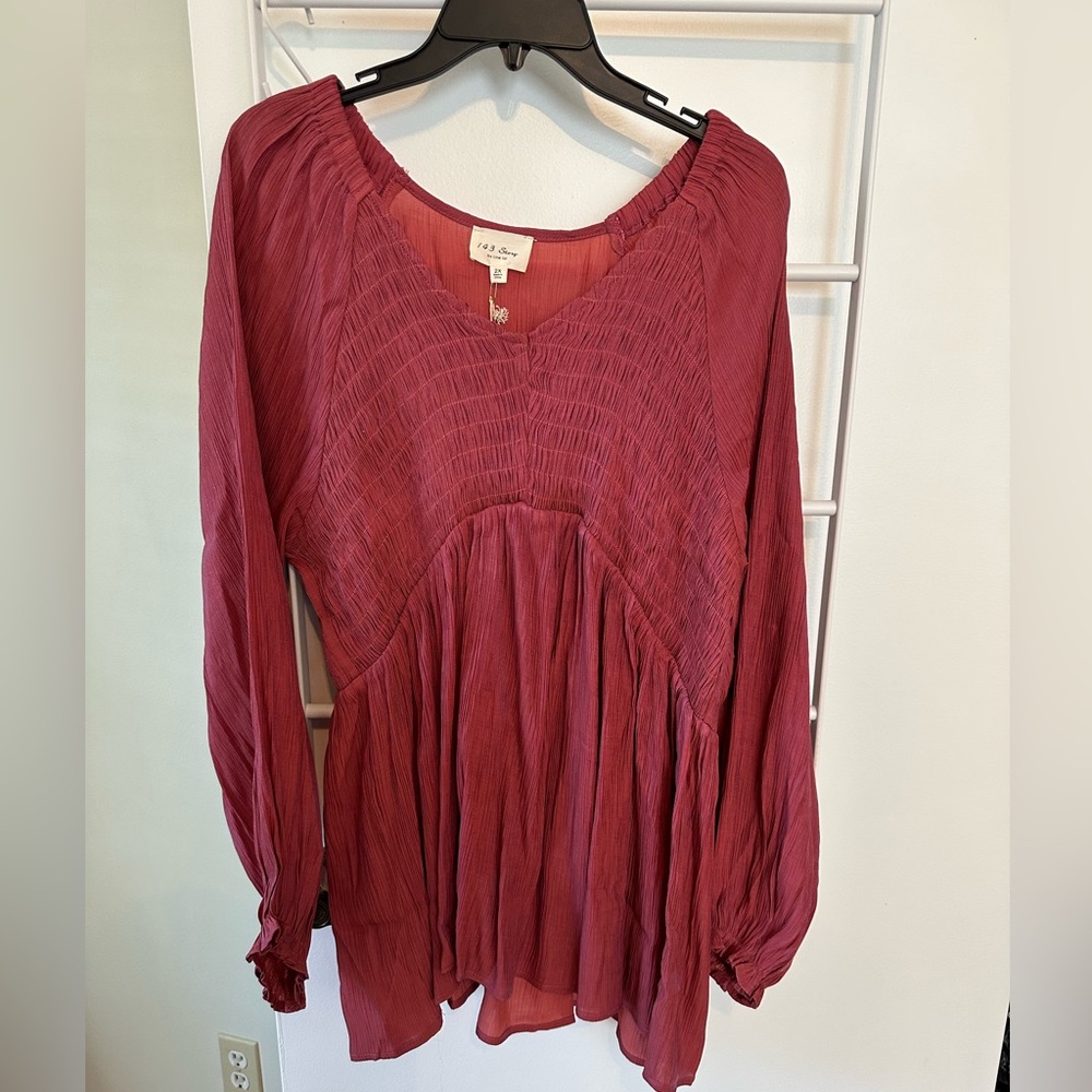 Smocked Blouse